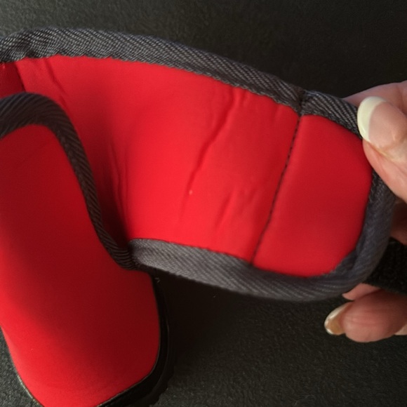 NWT DOG SHOE PROTECTORS RED AND BLack#e - Picture 5 of 7